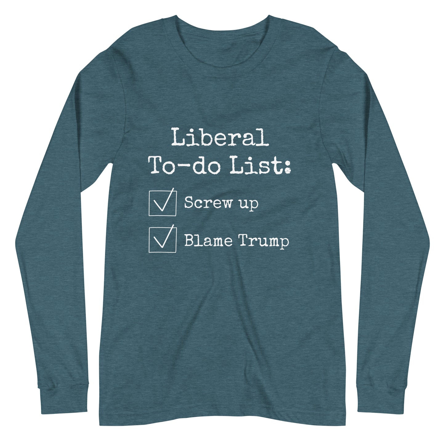 Libs To-Do List Unisex Long Sleeve Tee