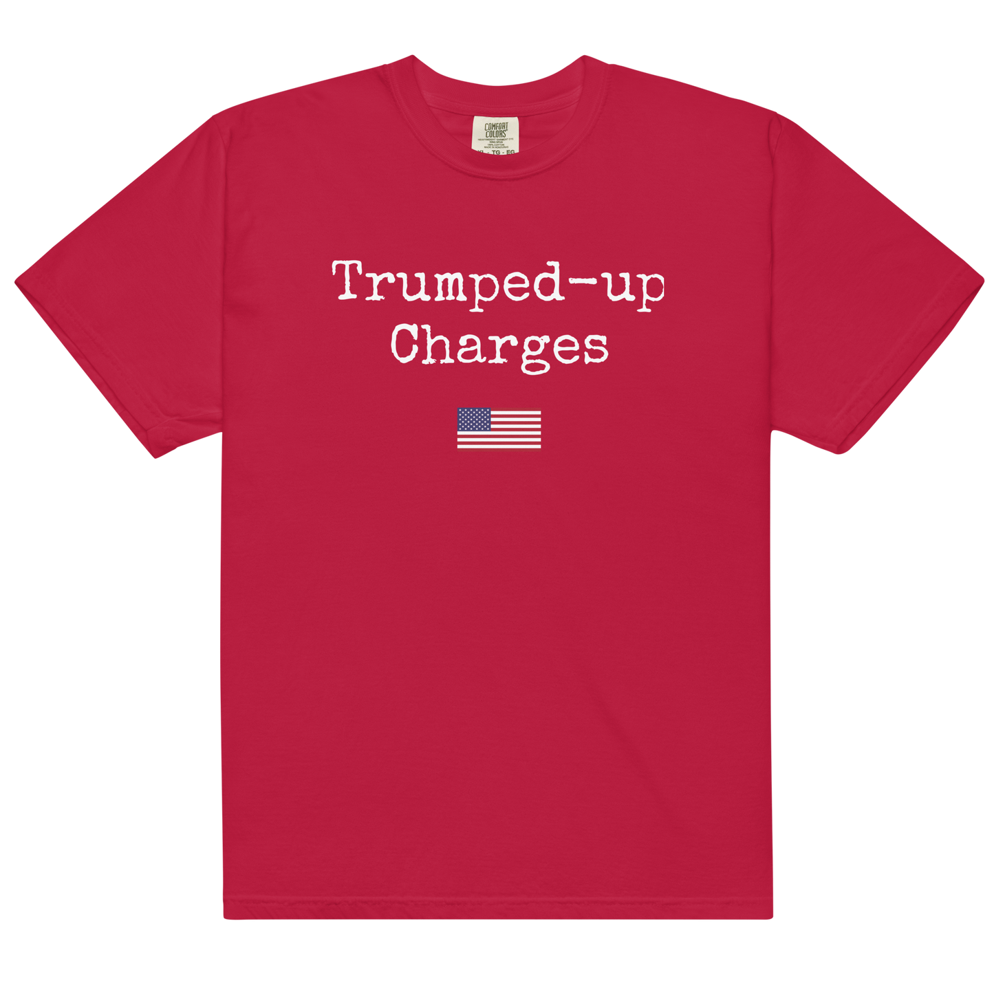 Trumped-up Charges Men’s garment-dyed heavyweight t-shirt