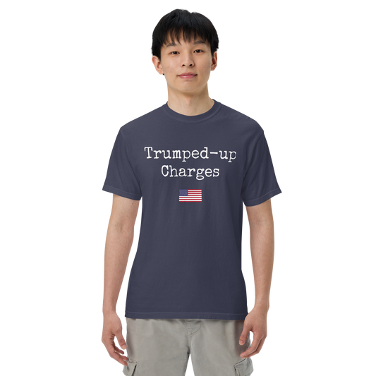 Trumped-up Charges Men’s garment-dyed heavyweight t-shirt