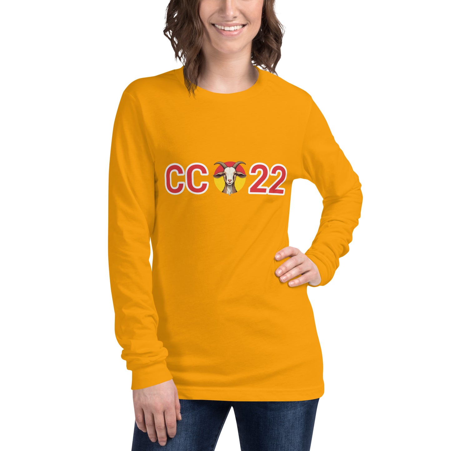 CC22 Goat Unisex Long Sleeve Tee