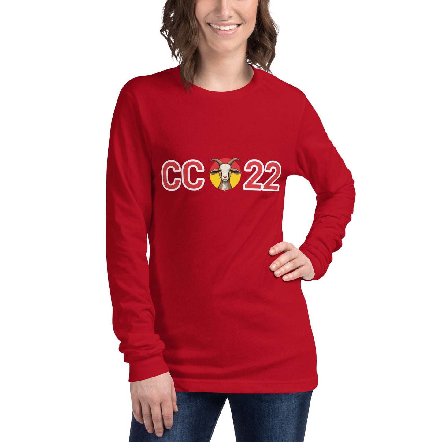 CC22 Goat Unisex Long Sleeve Tee