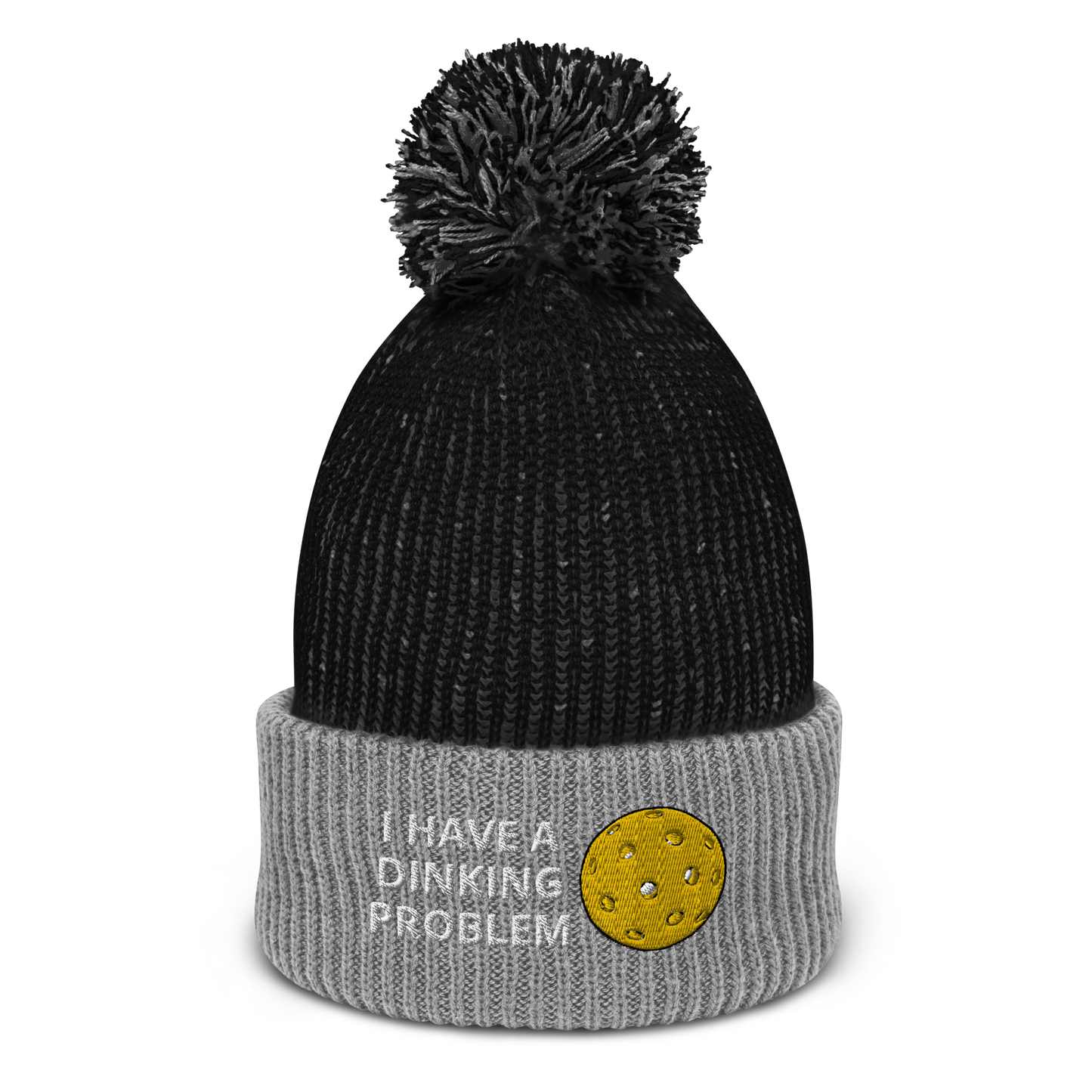 Dinking Problem Pom-Pom Beanie