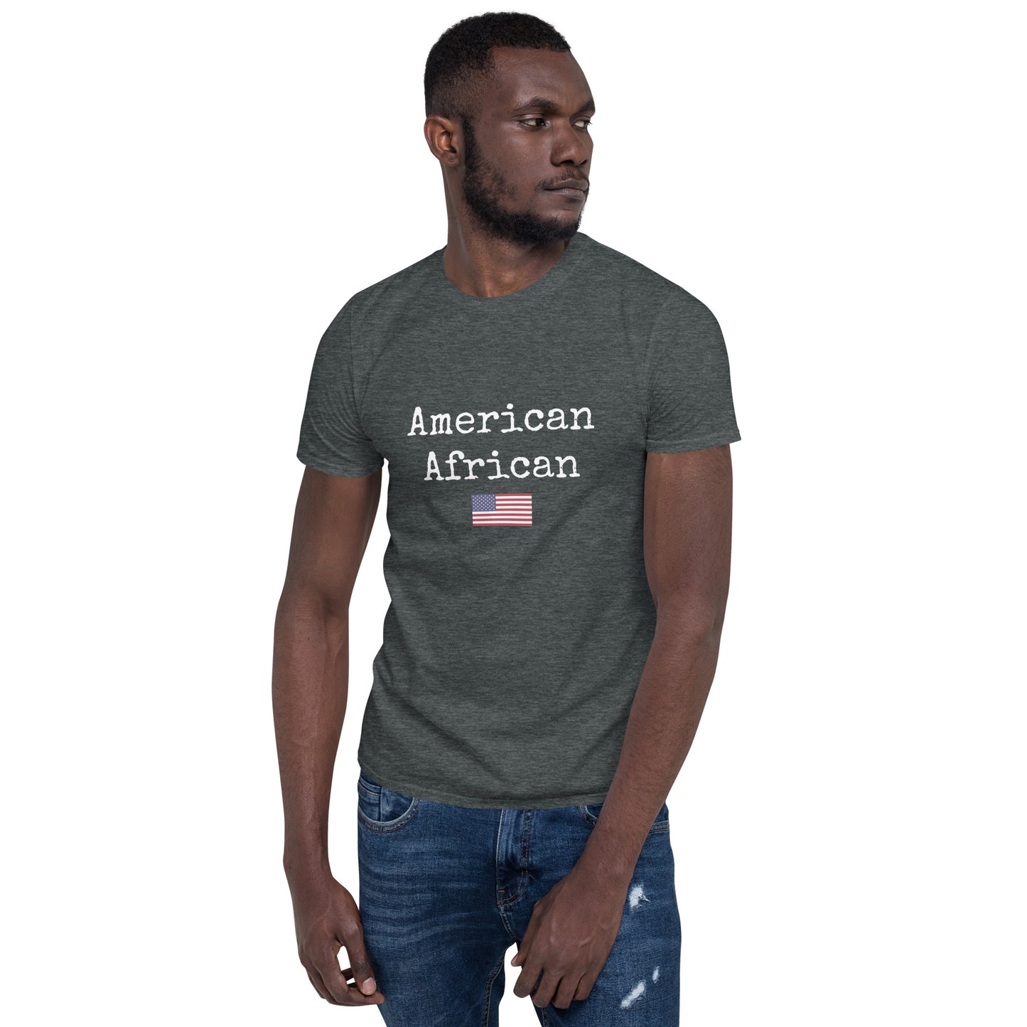 American African Short-Sleeve Unisex T-Shirt