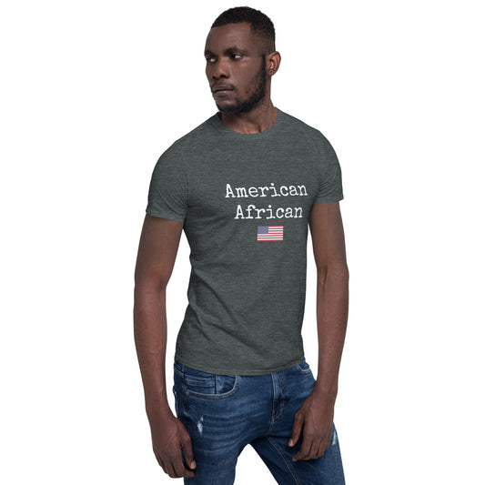 American African Short-Sleeve Unisex T-Shirt