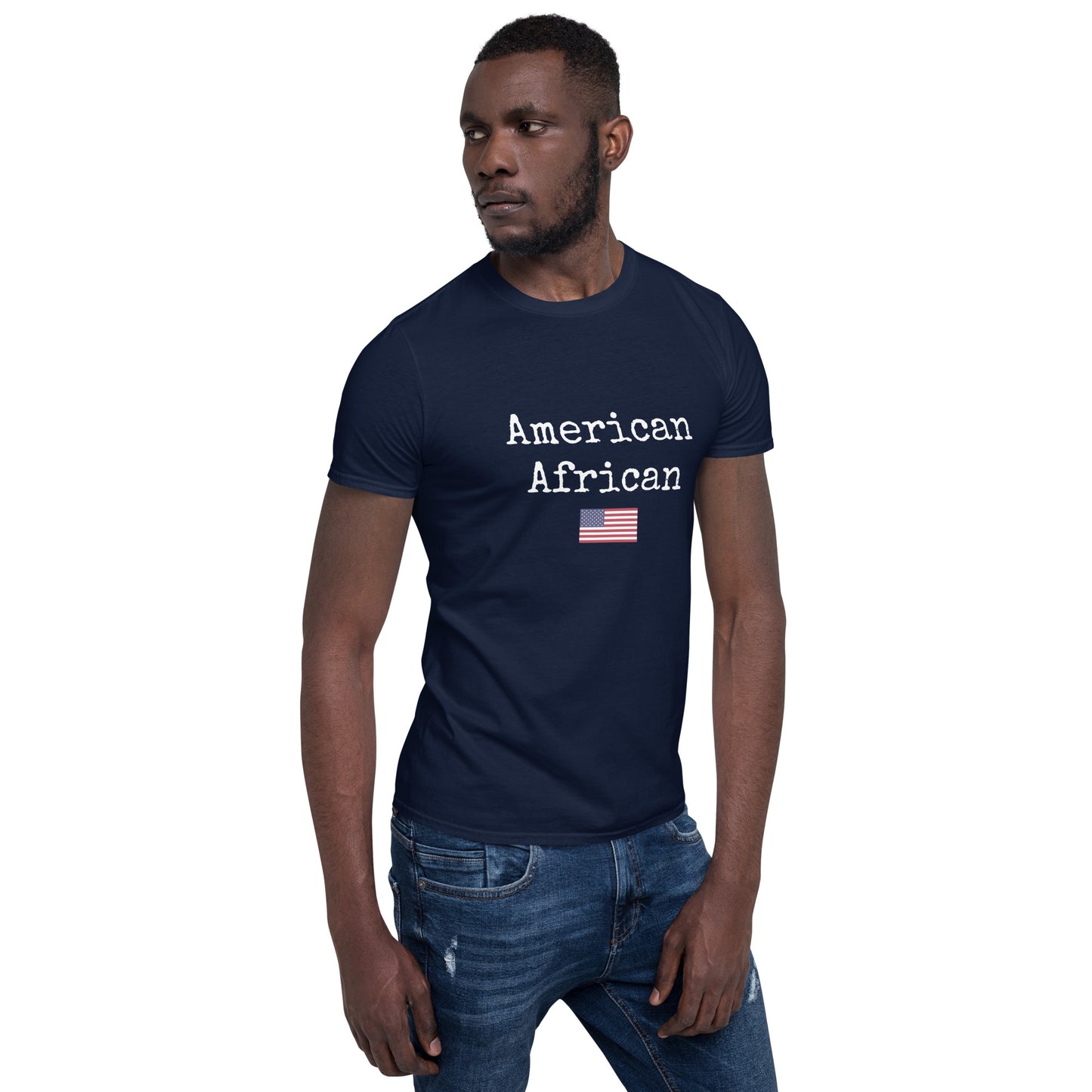 American African Short-Sleeve Unisex T-Shirt