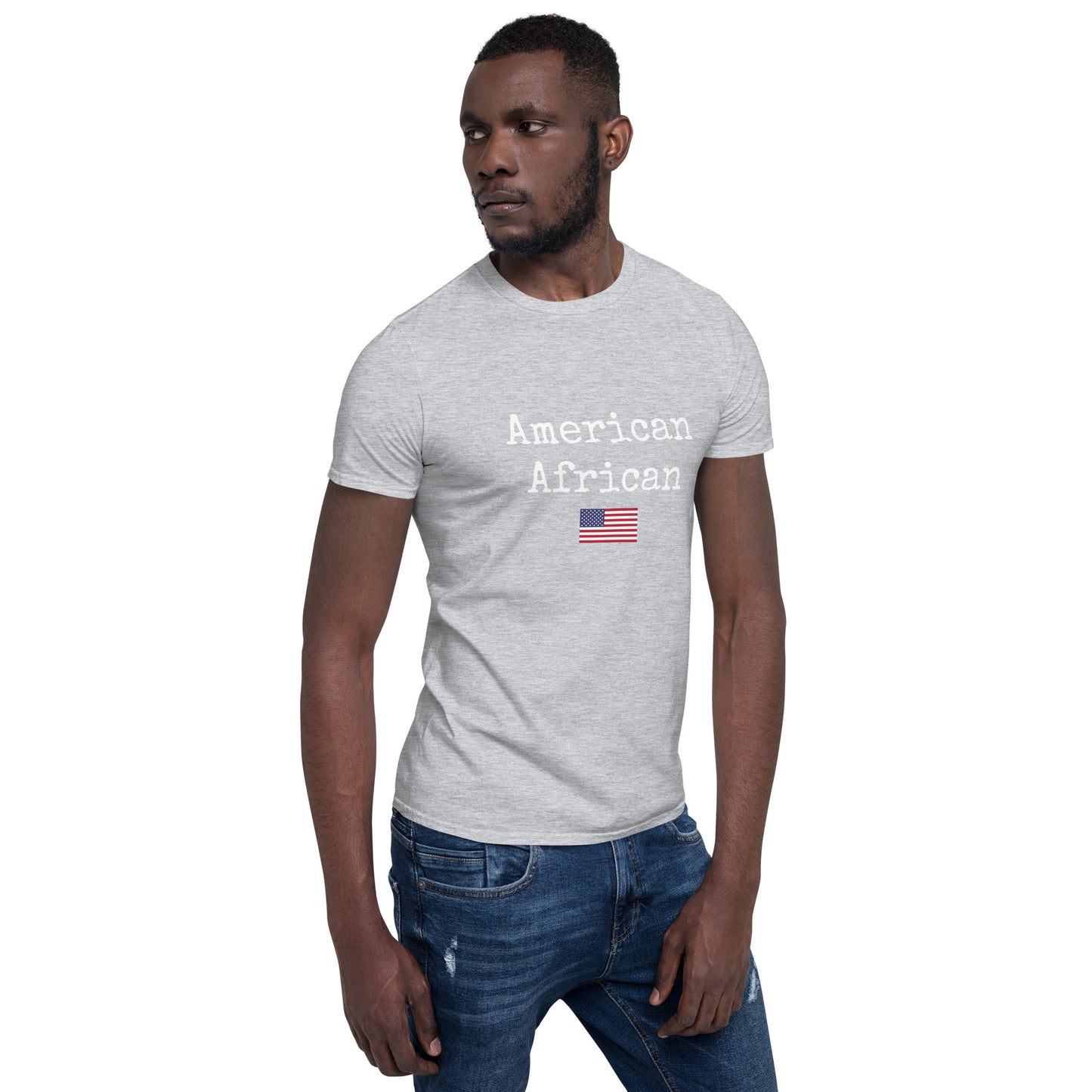 American African Short-Sleeve Unisex T-Shirt