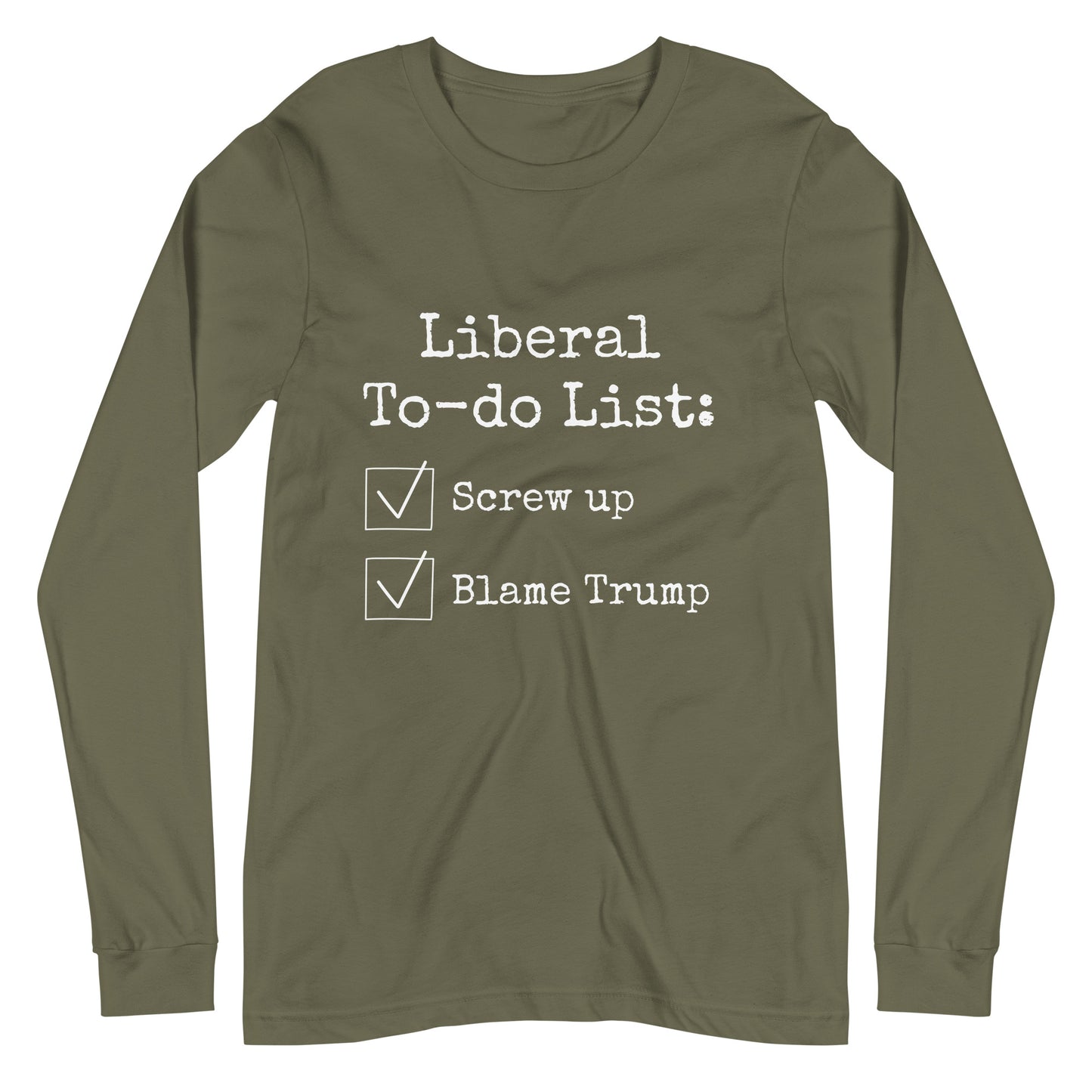 Libs To-Do List Unisex Long Sleeve Tee