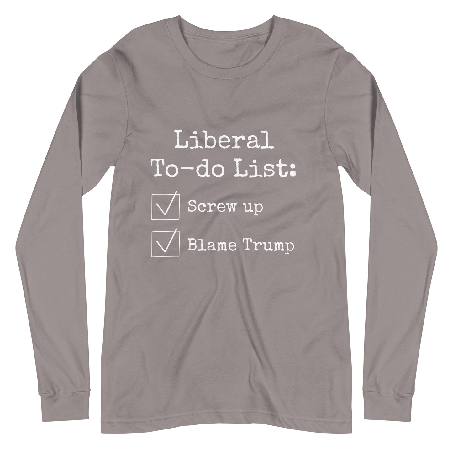 Libs To-Do List Unisex Long Sleeve Tee