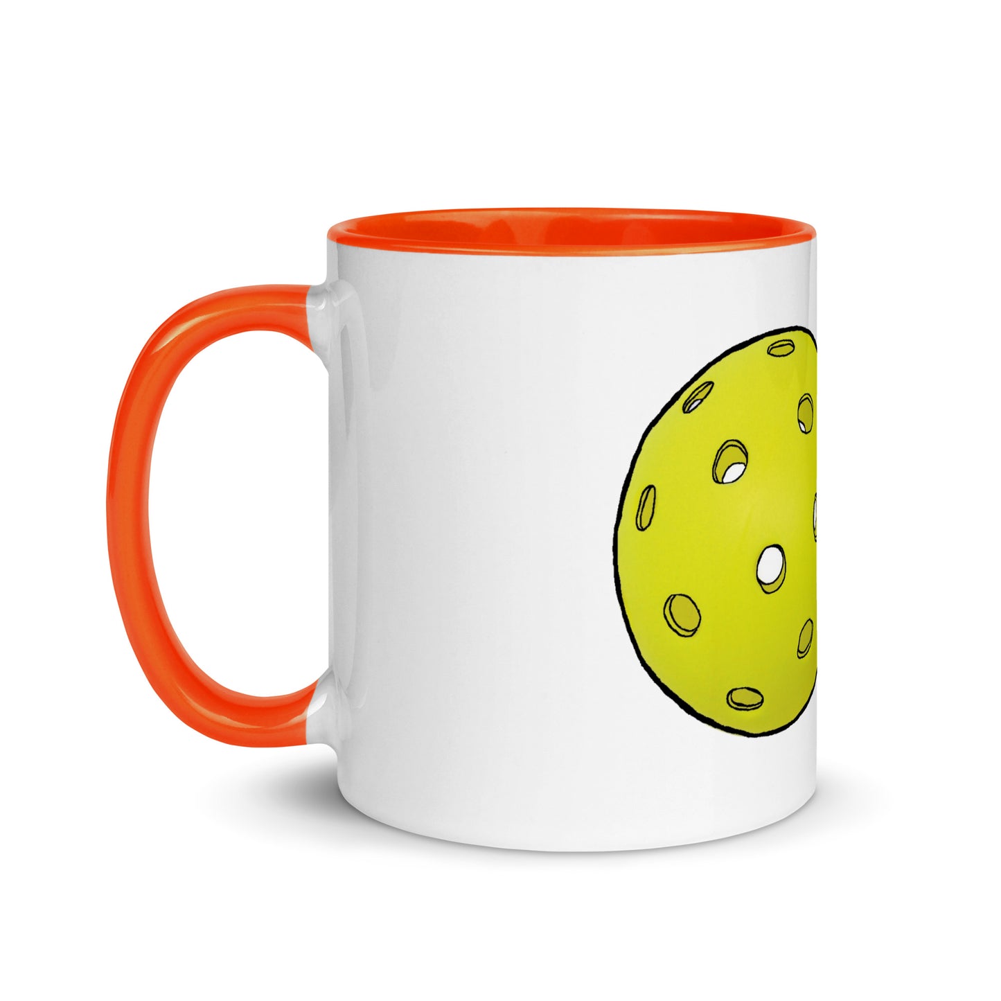 Pickleball "One More Game" Mug with Color Inside