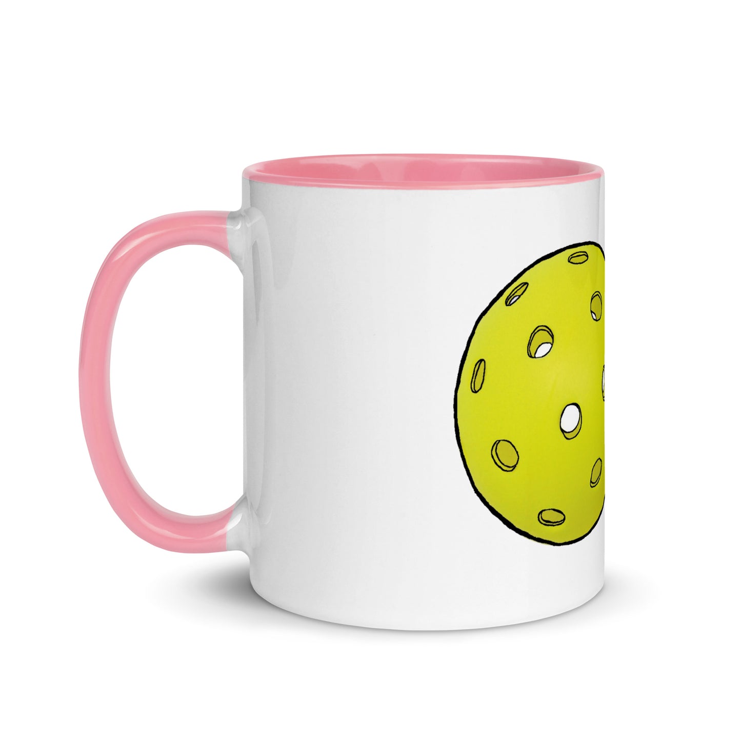 Pickleball "One More Game" Mug with Color Inside