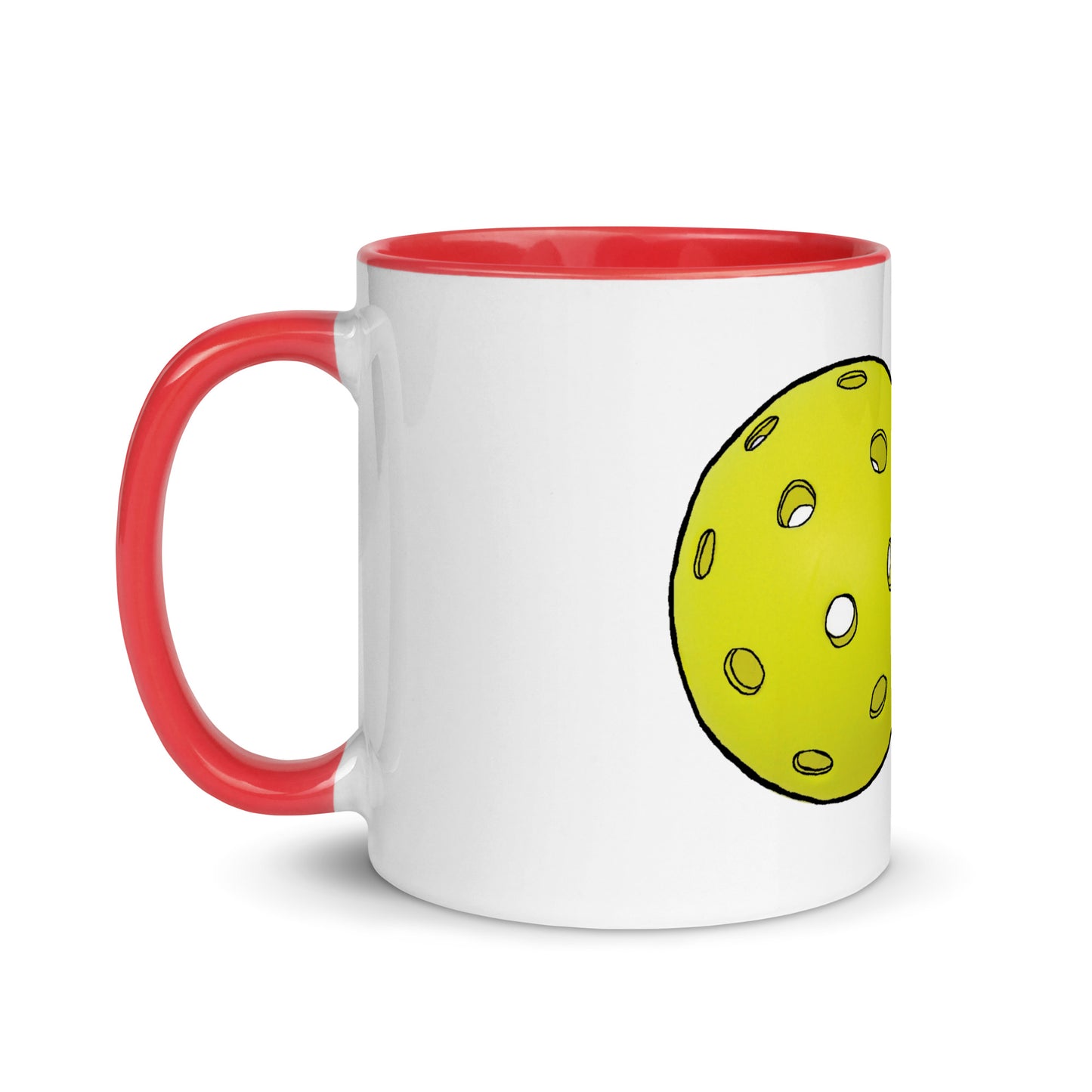 Pickleball "One More Game" Mug with Color Inside