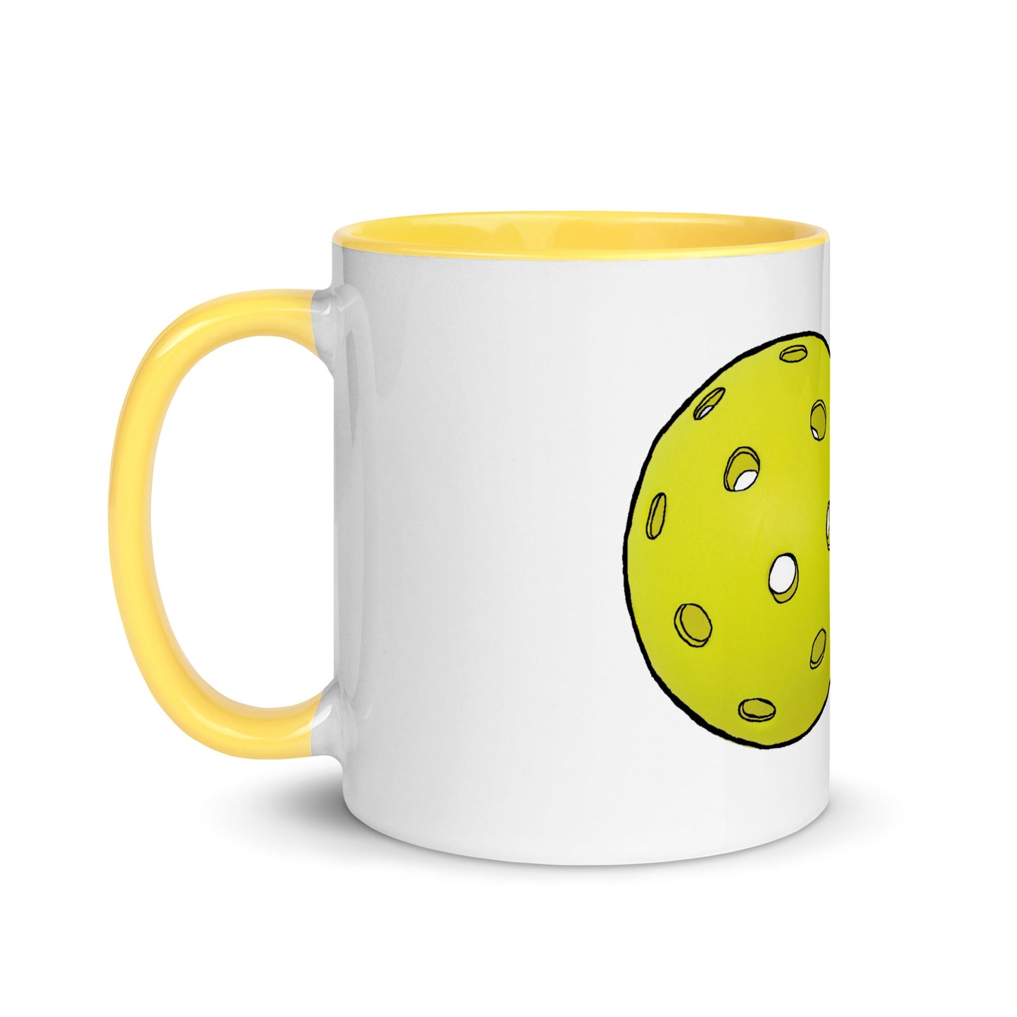 Pickleball "One More Game" Mug with Color Inside
