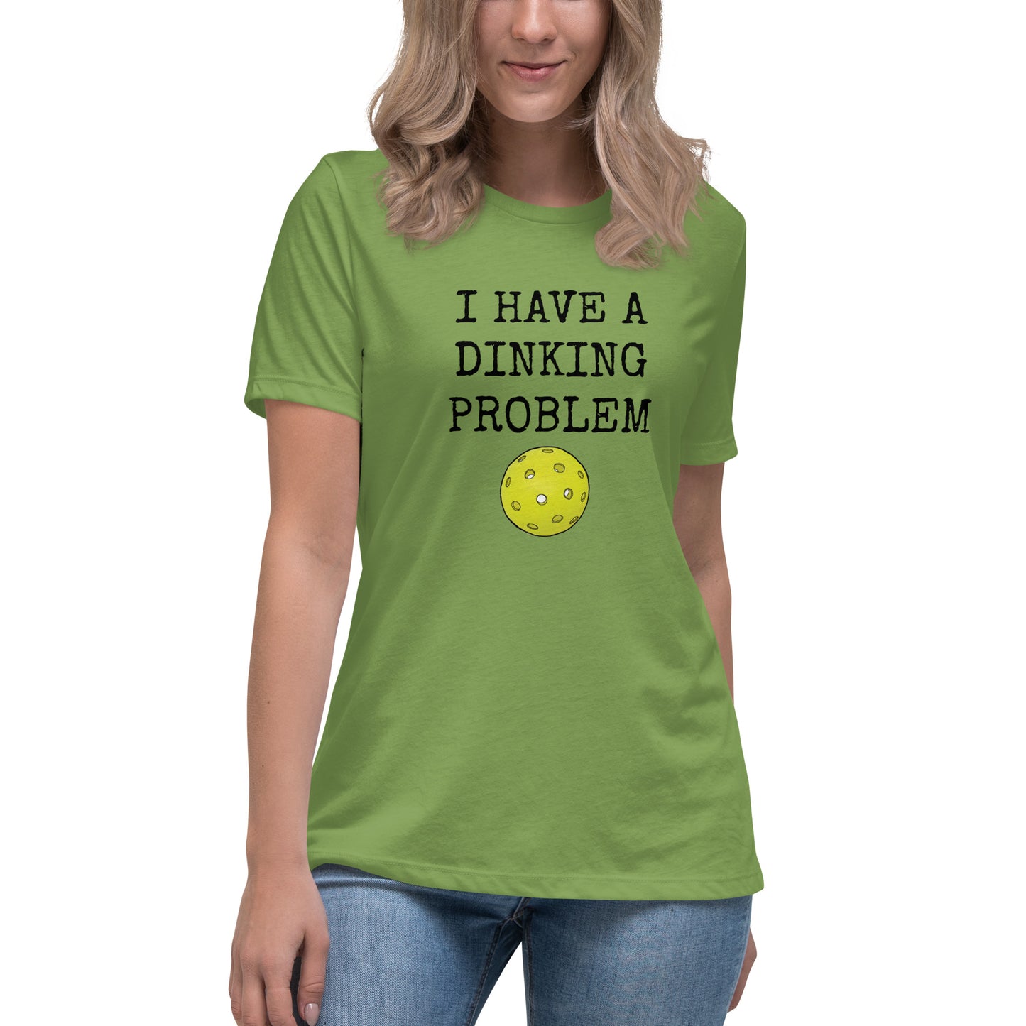 Pickleball "Dinking Problem" Women's Relaxed T-Shirt